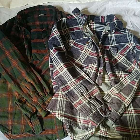 Urban Outfitters Jackets & Blazers - 2 Ecote Mattie Flannel Shirt Jacket